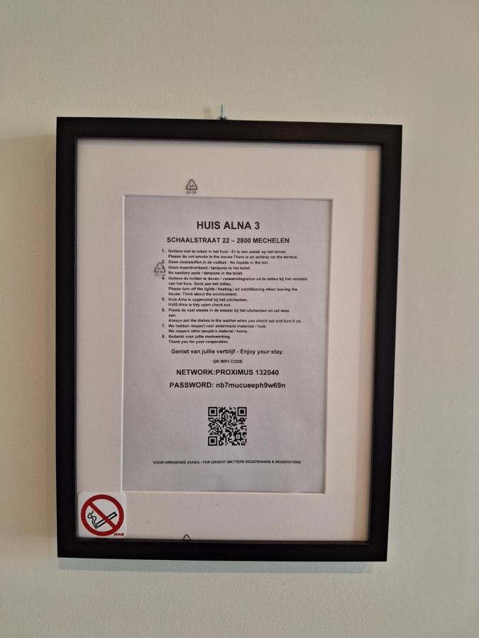 Huis Alna 4 Mechelen Eksteriør bilde